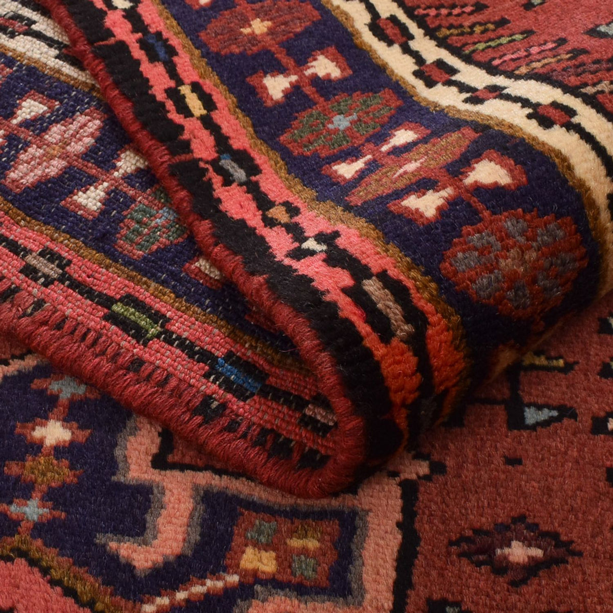 Tapis de couloir Tapis persan - Nomadic - 292 x 72 cm - rouge clair