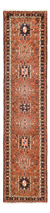 Tapis de couloir Tapis persan - Nomadic - 282 x 69 cm - rouge
