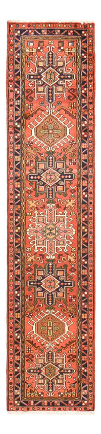 Tapis de couloir Tapis persan - Nomadic - 274 x 67 cm - rouge
