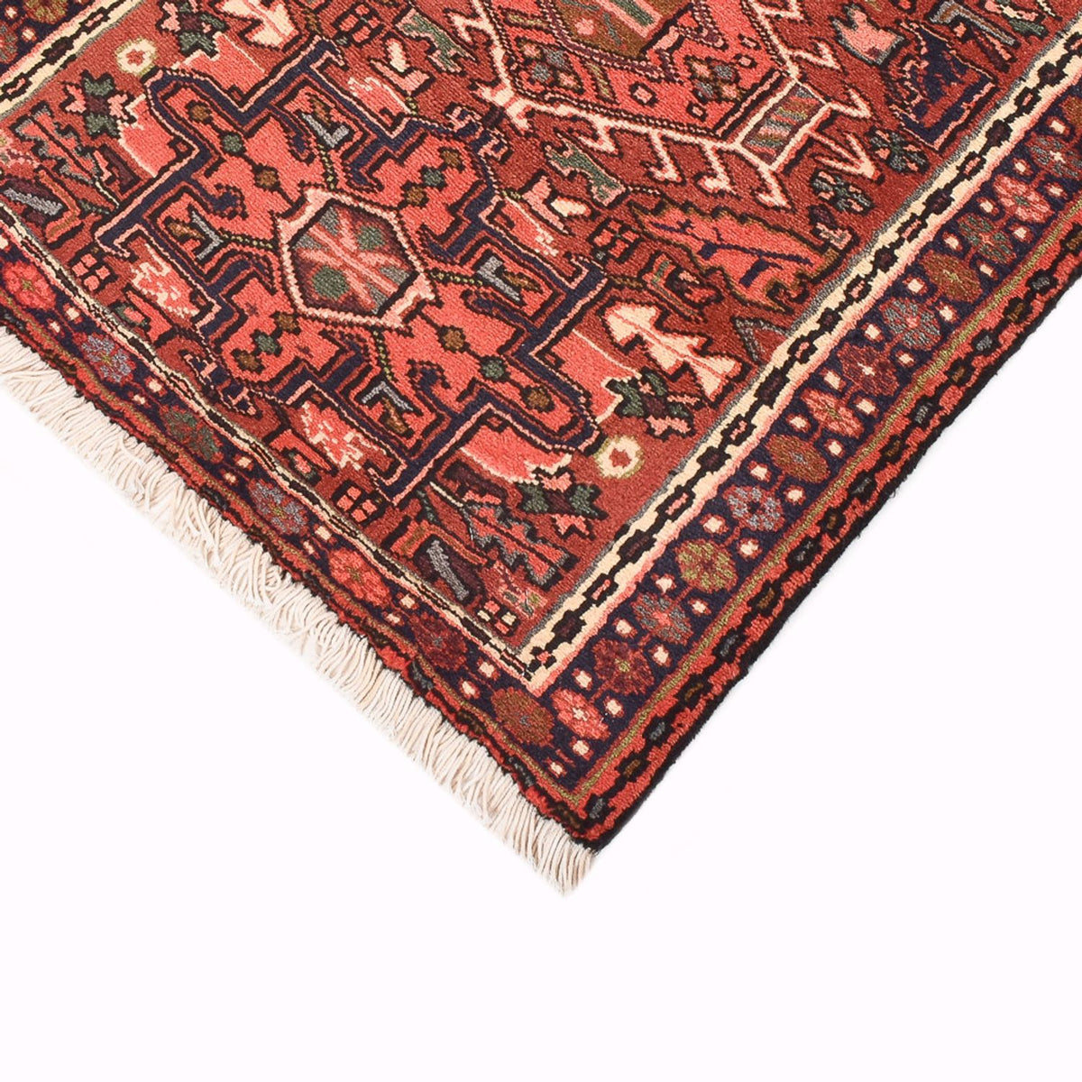 Tapis de couloir Tapis persan - Nomadic - 281 x 78 cm - rouge clair