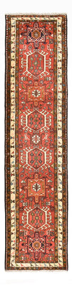 Tapis de couloir Tapis persan - Nomadic - 310 x 77 cm - rouge
