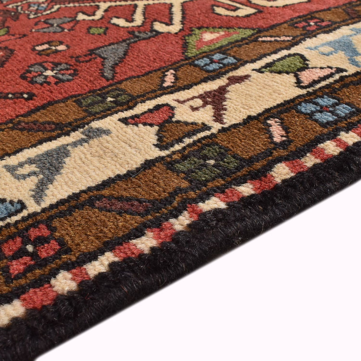 Tapis de couloir Tapis persan - Nomadic - 310 x 77 cm - rouge