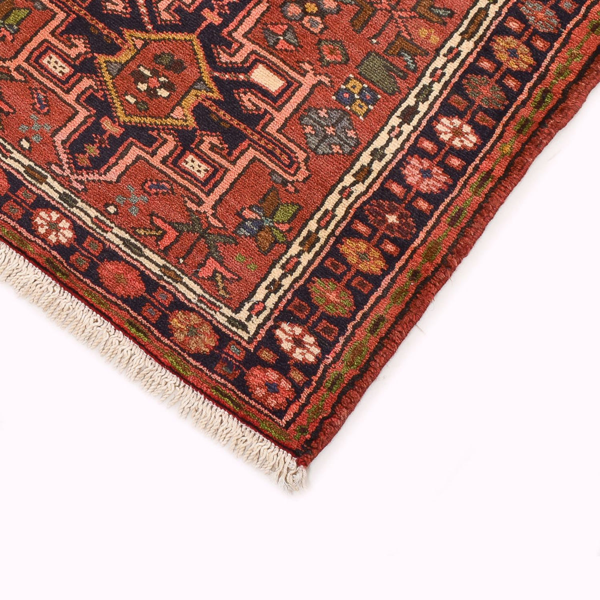 Tapis de couloir Tapis persan - Nomadic - 277 x 70 cm - rouge clair