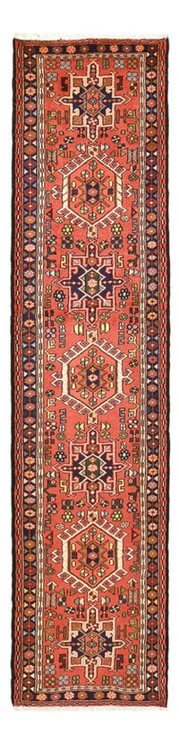 Tapis de couloir Tapis persan - Nomadic - 288 x 73 cm - rouge clair