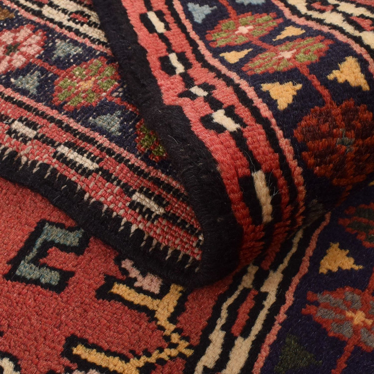 Tapis de couloir Tapis persan - Nomadic - 288 x 73 cm - rouge clair