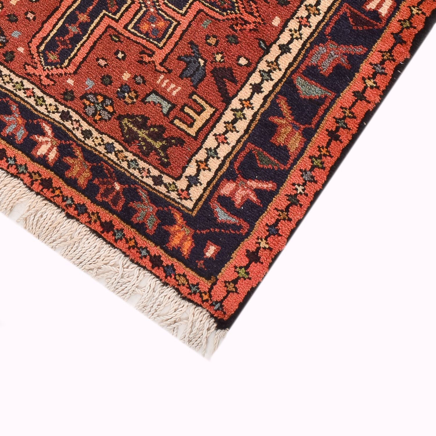 Tapis de couloir Tapis persan - Nomadic - 290 x 67 cm - rouge clair