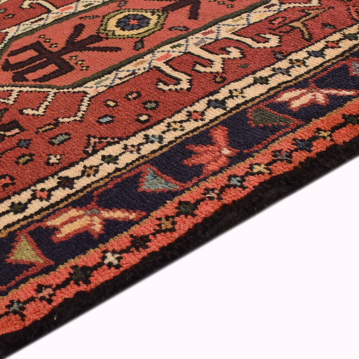 Tapis de couloir Tapis persan - Nomadic - 290 x 67 cm - rouge clair