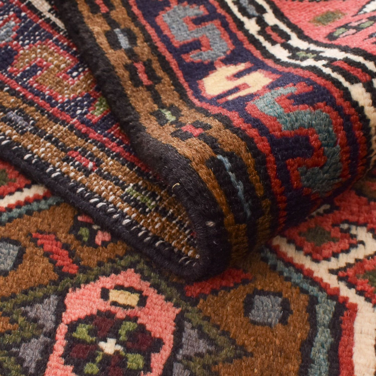 Tapis de couloir Tapis persan - Nomadic - 290 x 71 cm - rouge clair