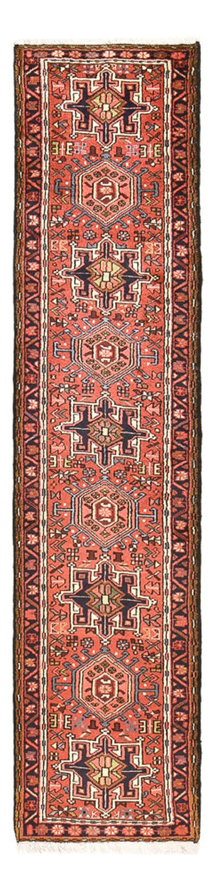 Tapis de couloir Tapis persan - Nomadic - 288 x 68 cm - rouge clair