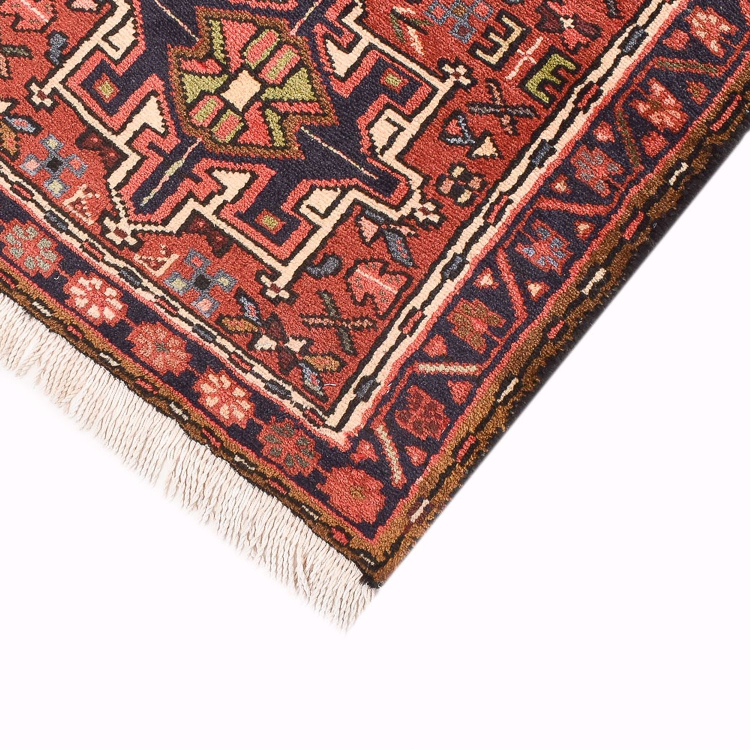 Tapis de couloir Tapis persan - Nomadic - 288 x 68 cm - rouge clair