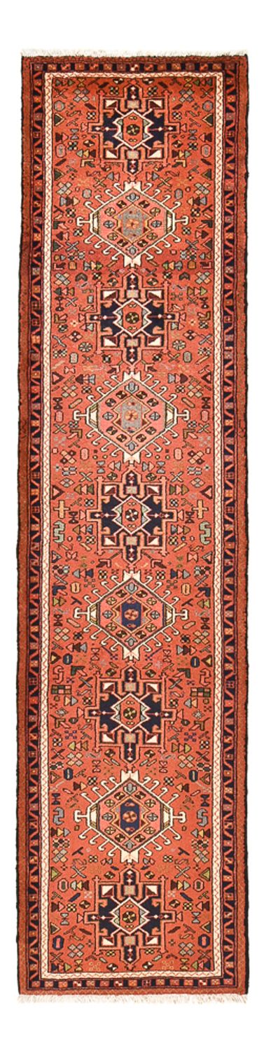 Tapis de couloir Tapis persan - Nomadic - 302 x 75 cm - rouge clair