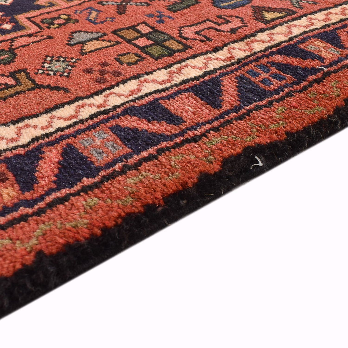 Tapis de couloir Tapis persan - Nomadic - 302 x 75 cm - rouge clair