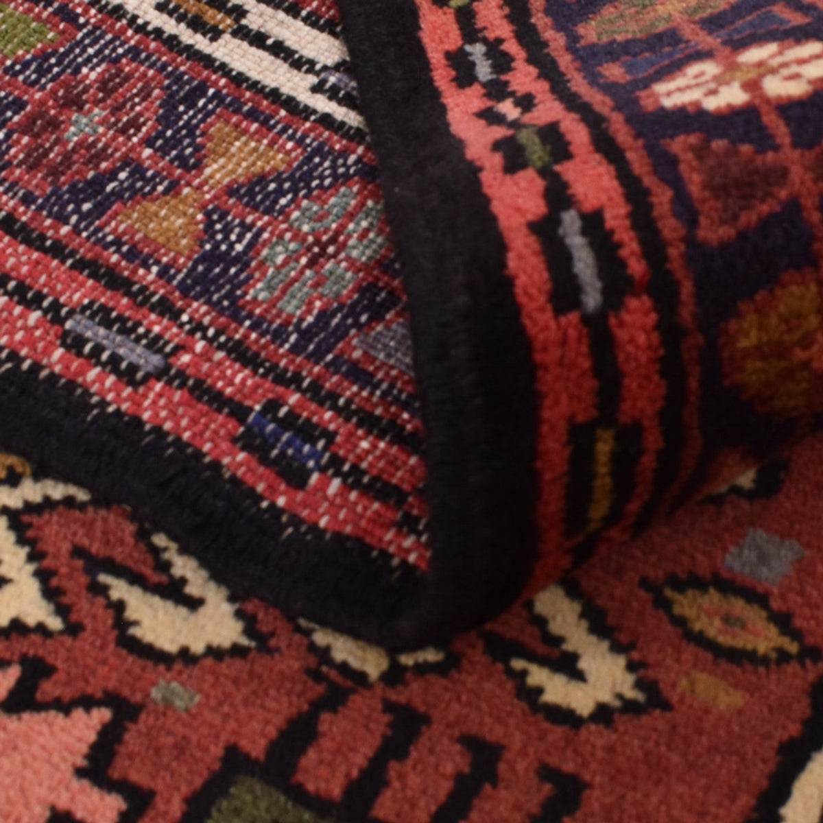 Tapis de couloir Tapis persan - Nomadic - 278 x 69 cm - rouge clair