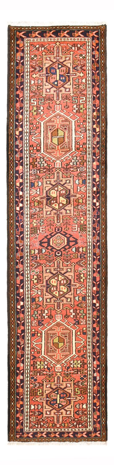 Tapis de couloir Tapis persan - Nomadic - 278 x 71 cm - rouge clair