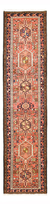 Tapis de couloir Tapis persan - Nomadic - 278 x 71 cm - rouge clair