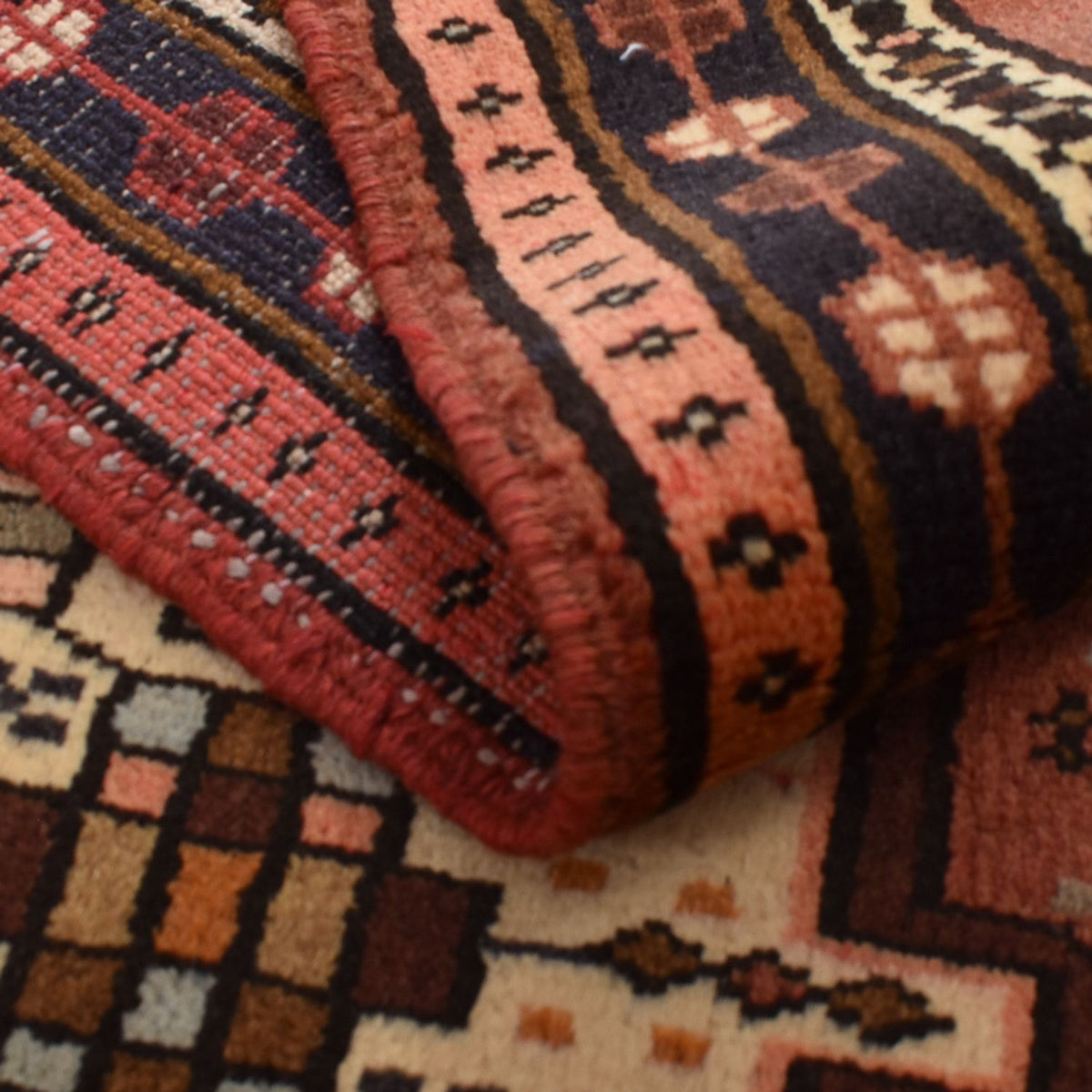 Tapis de couloir Tapis persan - Nomadic - 288 x 73 cm - rouge clair