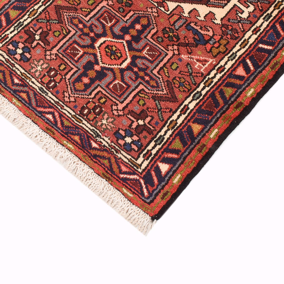 Tapis de couloir Tapis persan - Nomadic - 290 x 68 cm - rouge clair