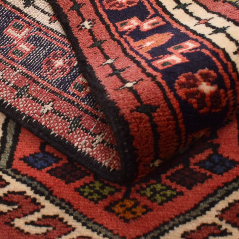 Tapis de couloir Tapis persan - Nomadic - 297 x 70 cm - rouge clair