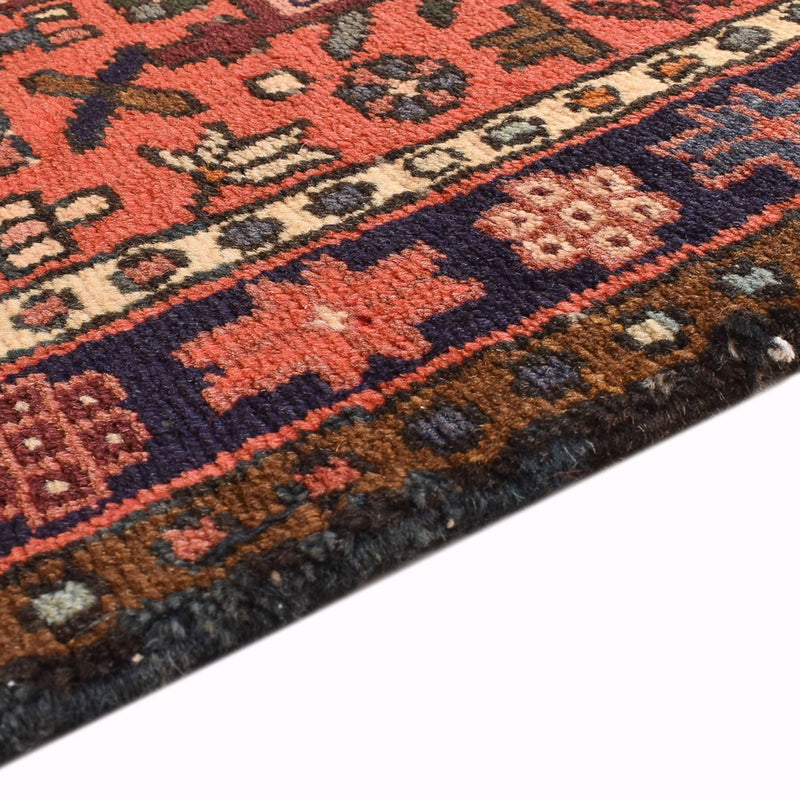 Tapis de couloir Tapis persan - Nomadic - 290 x 65 cm - rouge clair