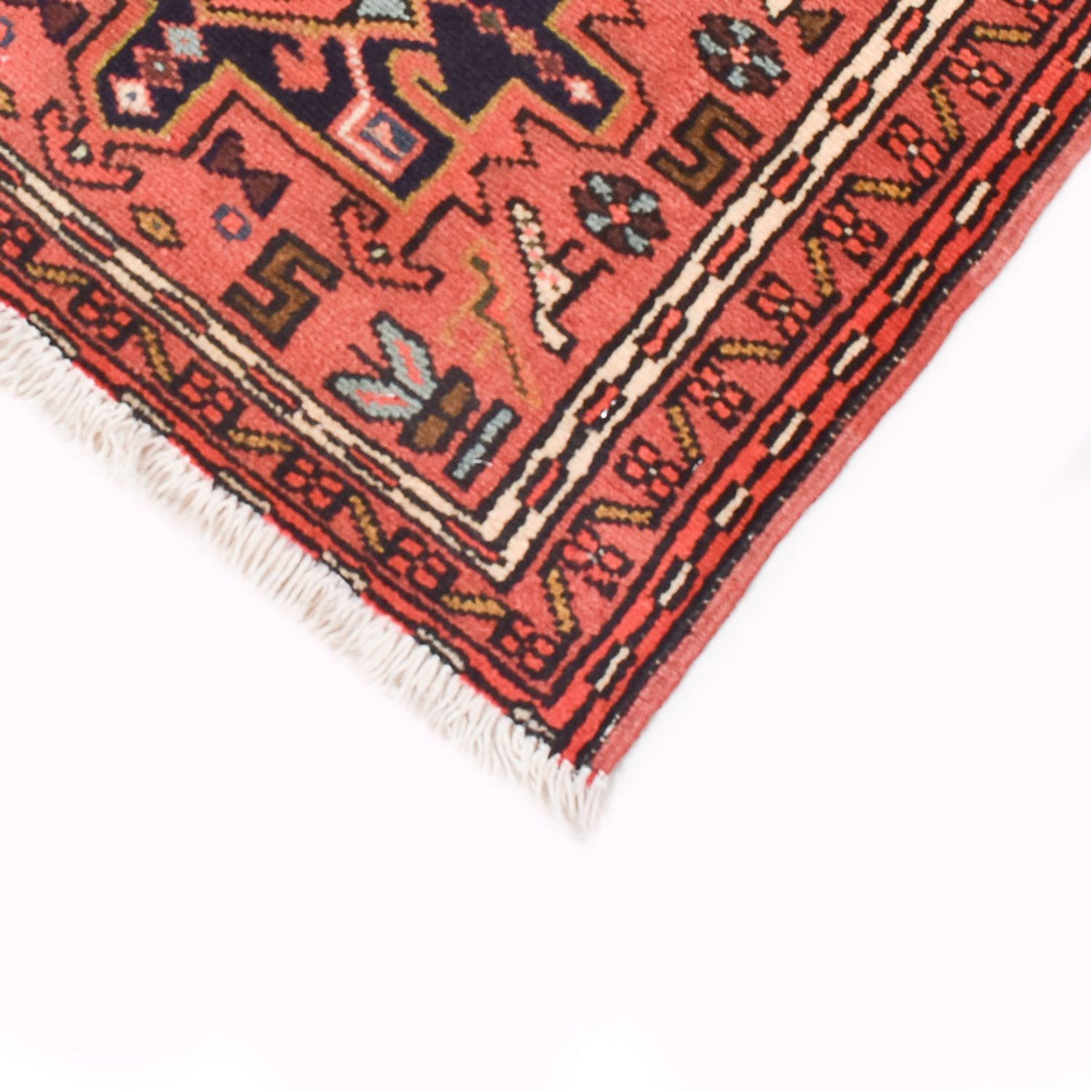 Tapis de couloir Tapis persan - Nomadic - 287 x 75 cm - rouge clair