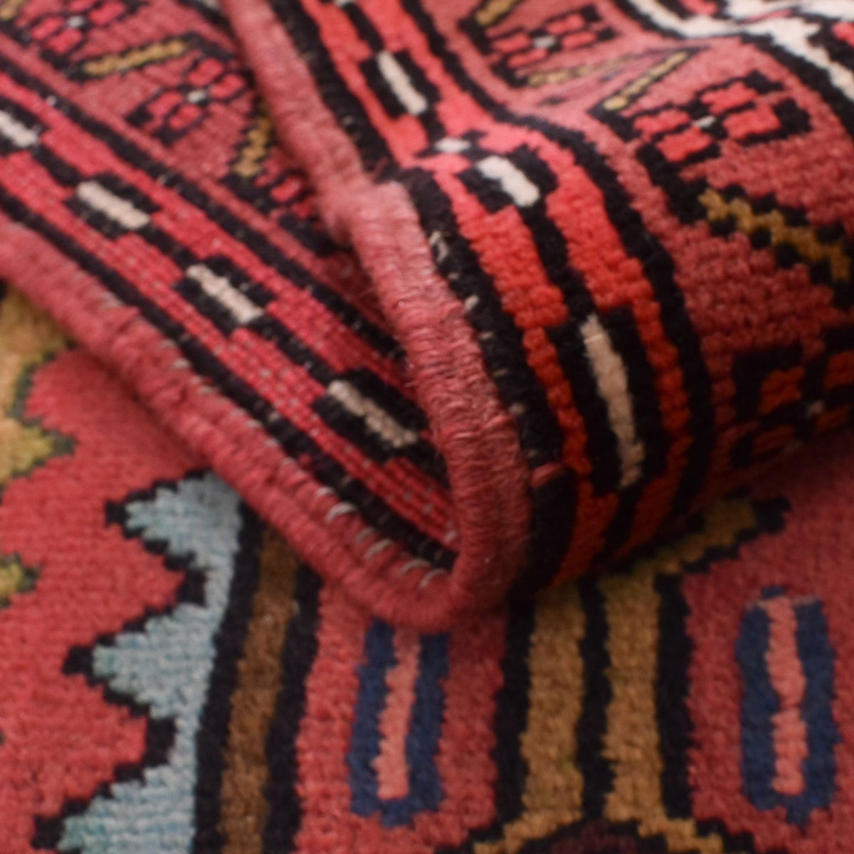 Tapis de couloir Tapis persan - Nomadic - 287 x 75 cm - rouge clair