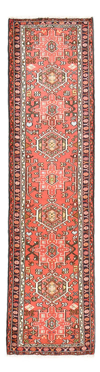 Tapis de couloir Tapis persan - Nomadic - 290 x 77 cm - rouge clair