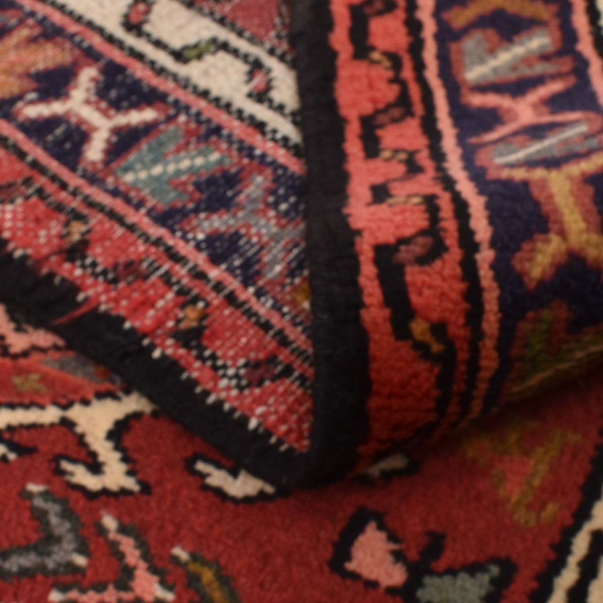 Tapis de couloir Tapis persan - Nomadic - 278 x 67 cm - rouge clair