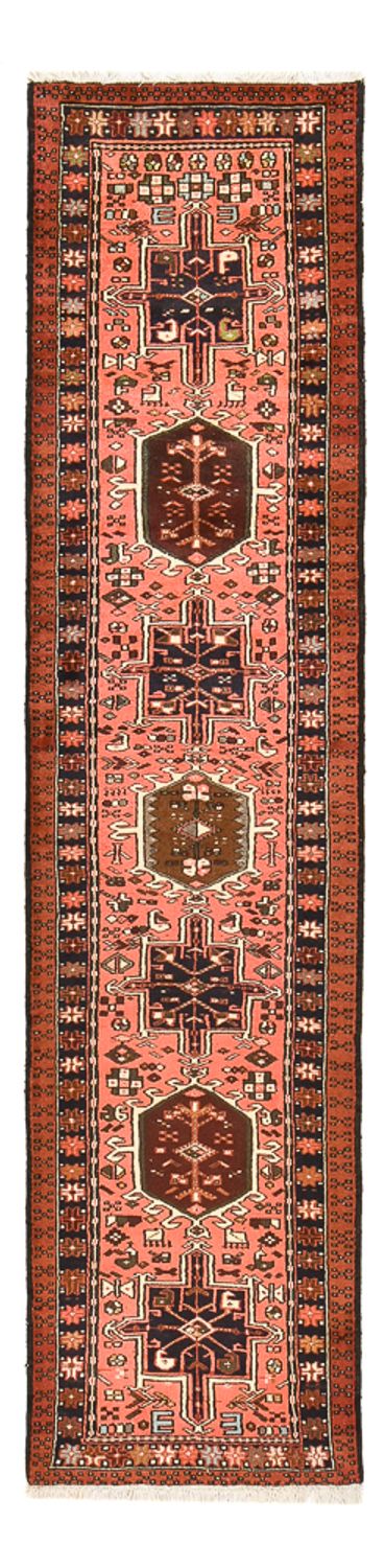 Tapis de couloir Tapis persan - Nomadic - 281 x 70 cm - rouge clair