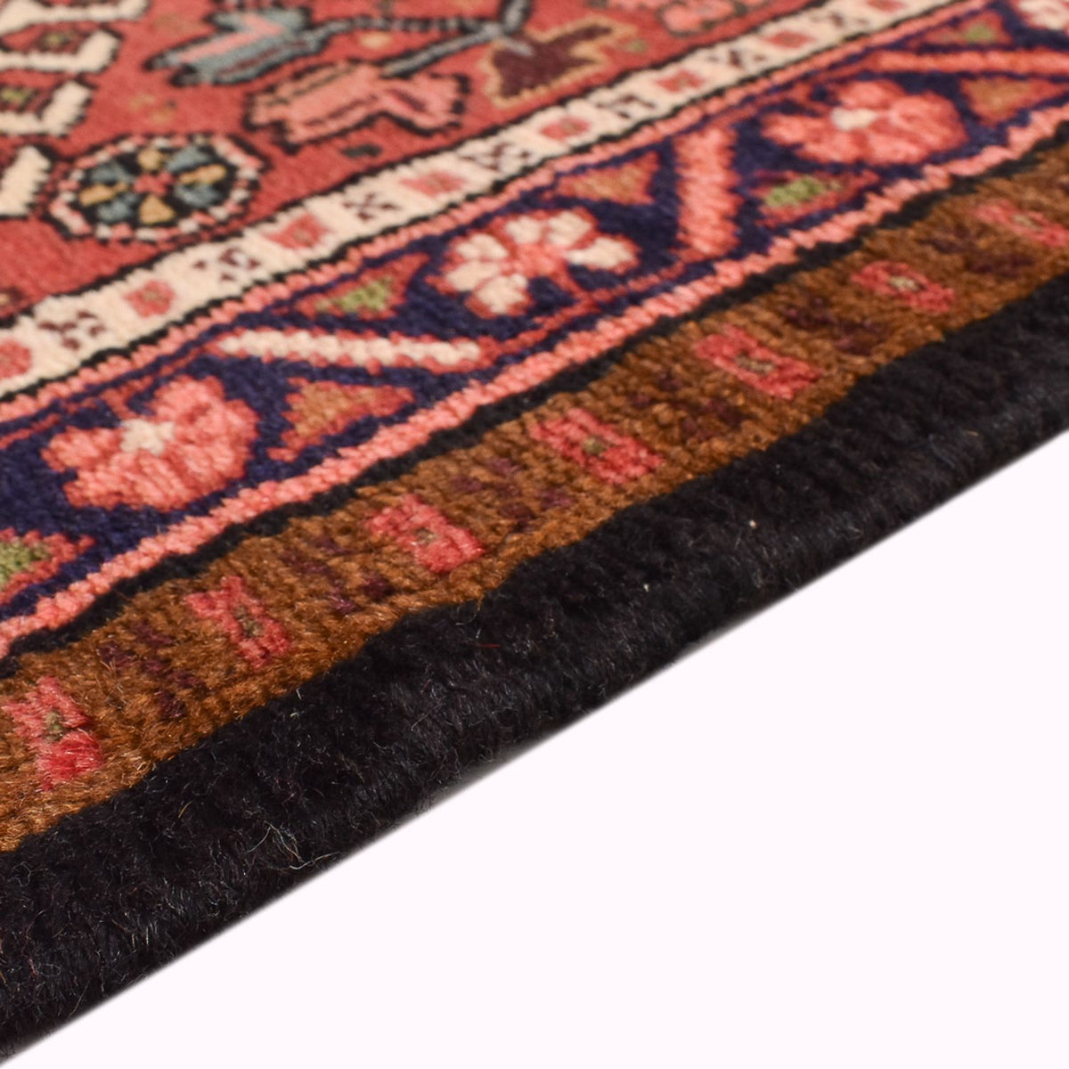 Tapis de couloir Tapis persan - Nomadic - 288 x 72 cm - rouge clair