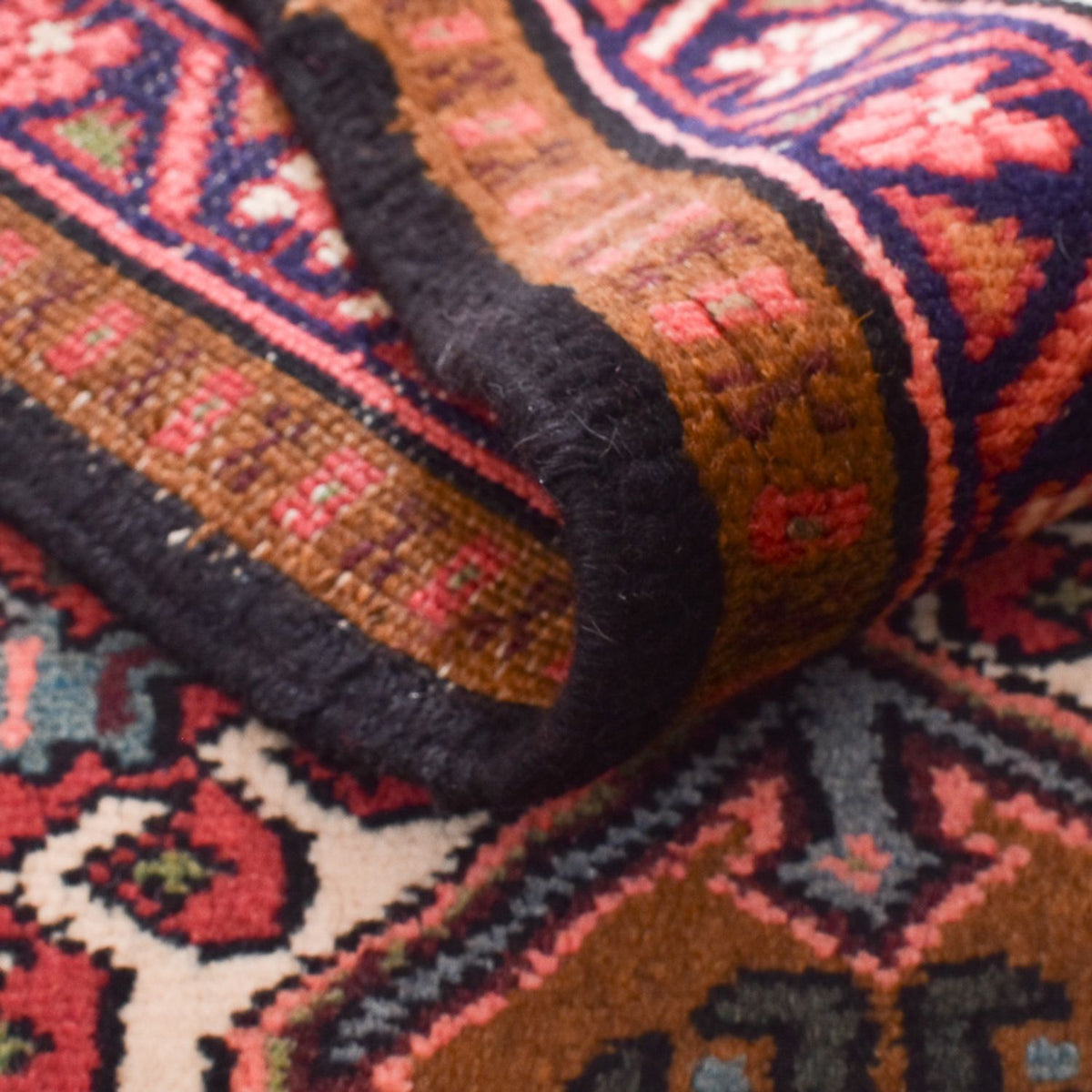 Tapis de couloir Tapis persan - Nomadic - 288 x 72 cm - rouge clair