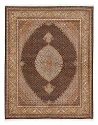 Tapis persan - Tabriz - Royal - 250 x 202 cm - marron foncé