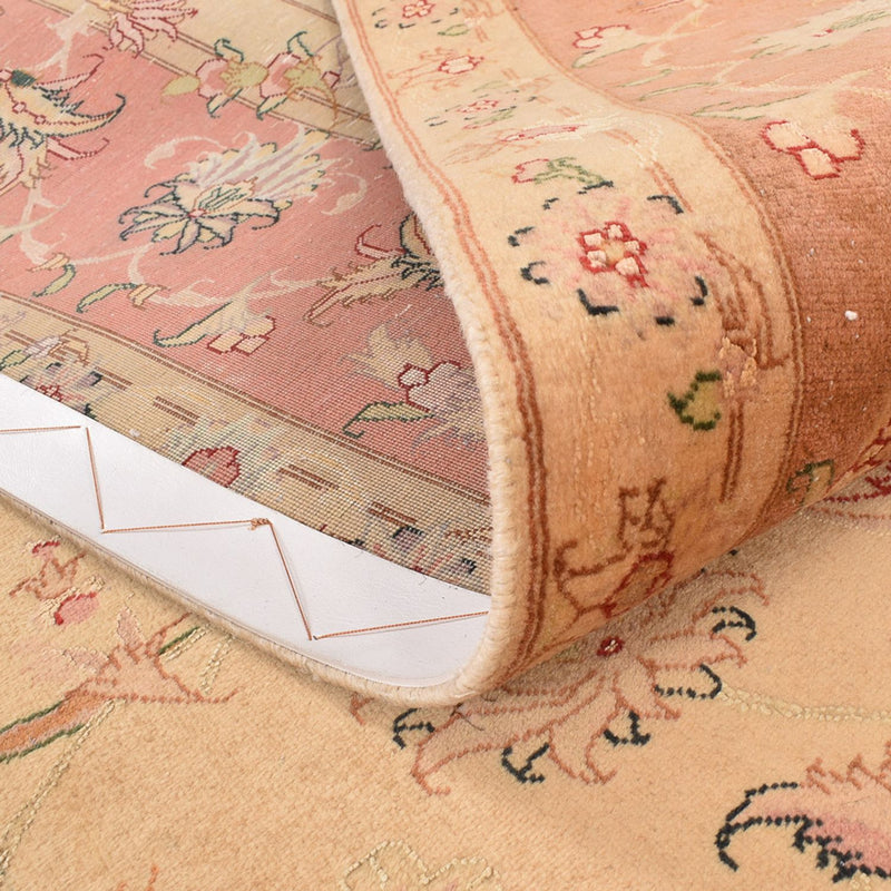 Tapis persan - Tabriz - Royal carré  - 207 x 202 cm - beige clair