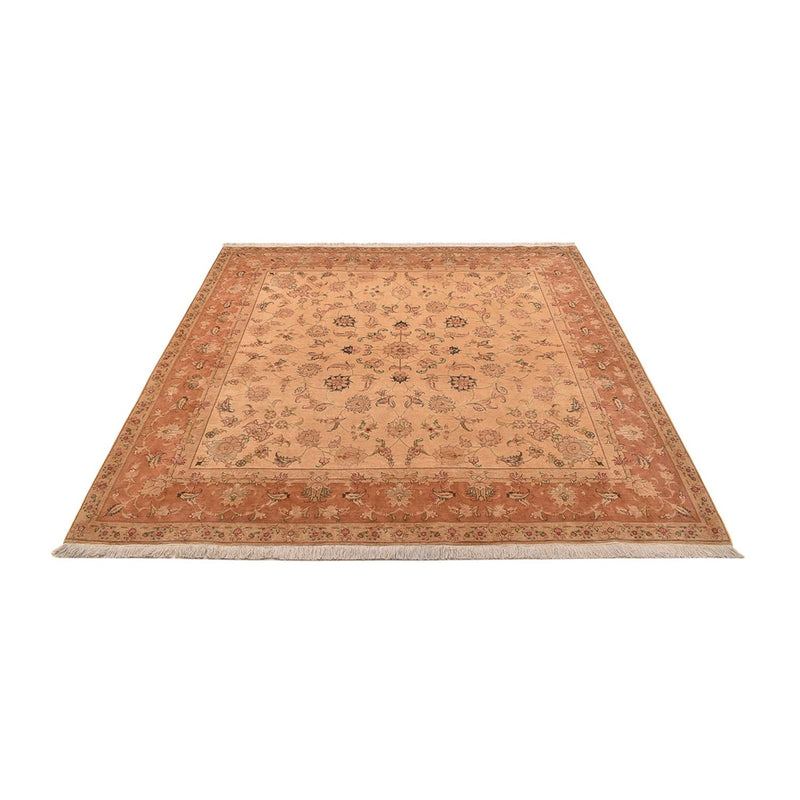Tapis persan - Tabriz - Royal carré  - 207 x 202 cm - beige clair