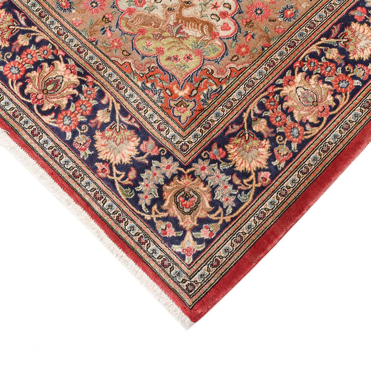 Tapis persan - Ghom - 308 x 200 cm - rouge