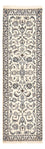 Tapis de couloir Tapis persan - Nain - Royal - 195 x 59 cm - crème