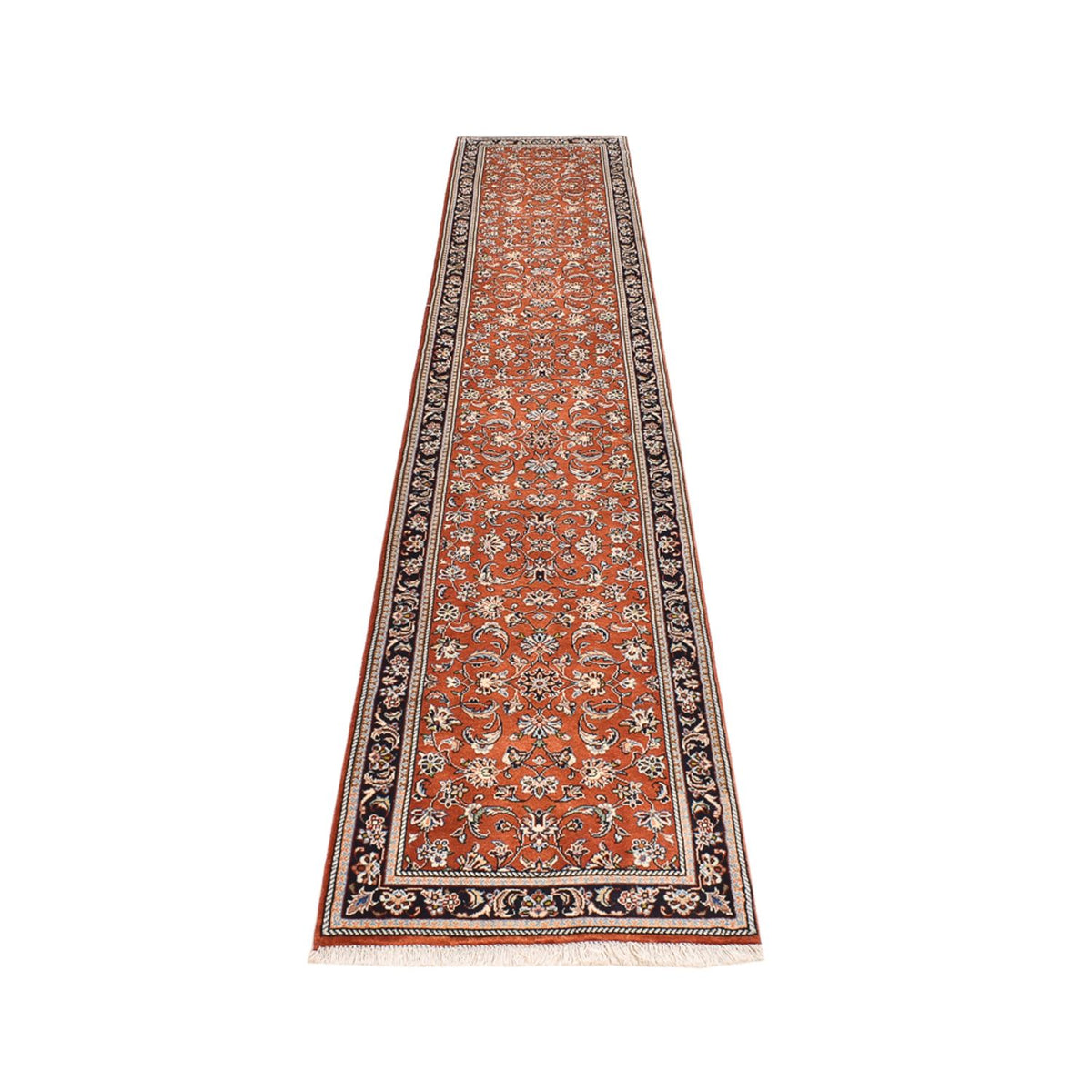 Tapis de couloir Tapis persan - Classique - 383 x 69 cm - orange