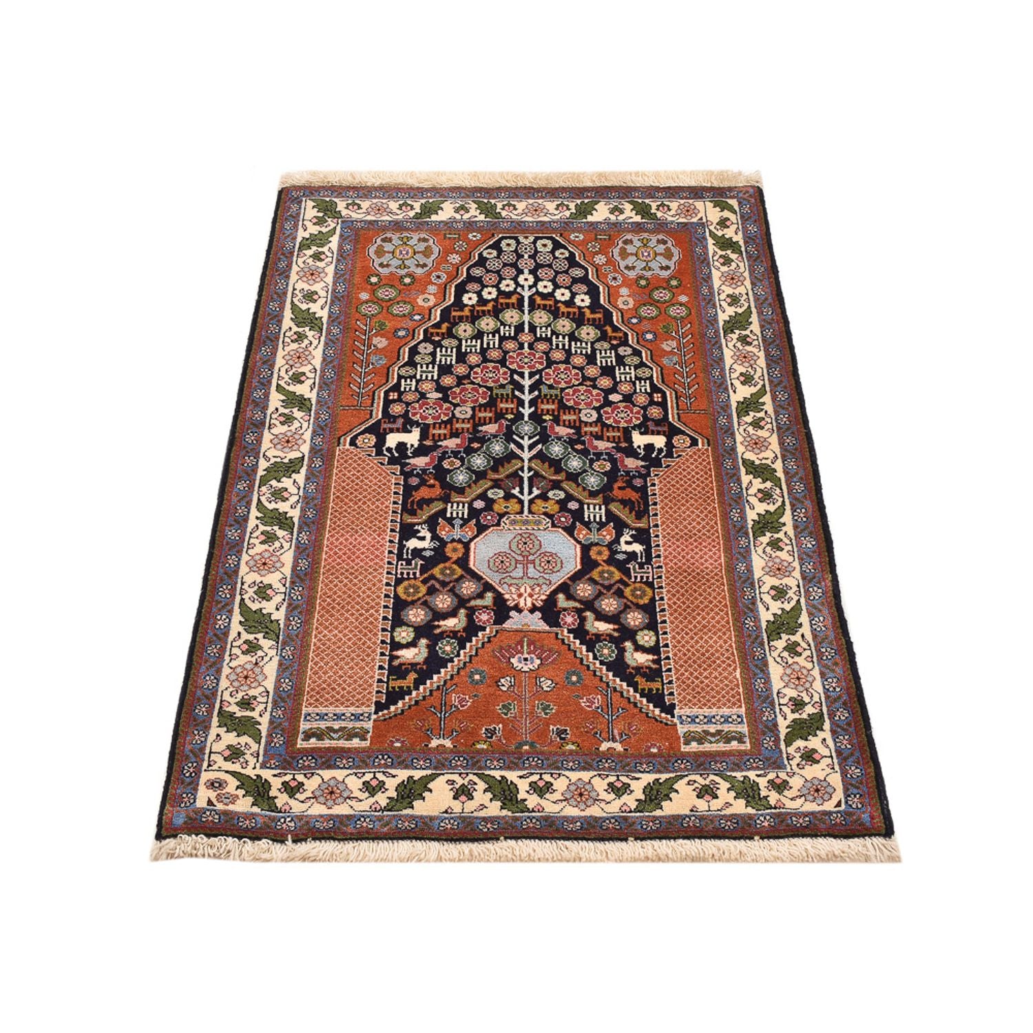 Tapis Gabbeh - Persan Kashkuli - 118 x 81 cm - multicolore