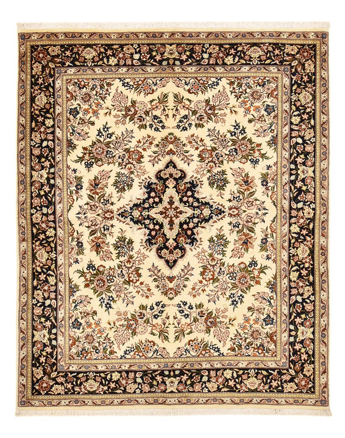 Tapis persan - Classique - 218 x 170 cm - crème