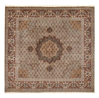 Tapis persan - Tabriz - Royal carré  - 252 x 247 cm - marron