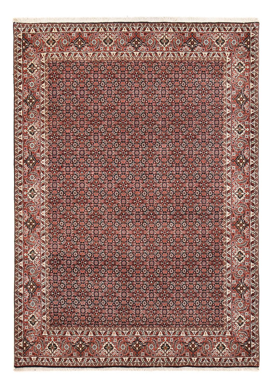 Tapis persan - Bidjar - 286 x 200 cm - rouille