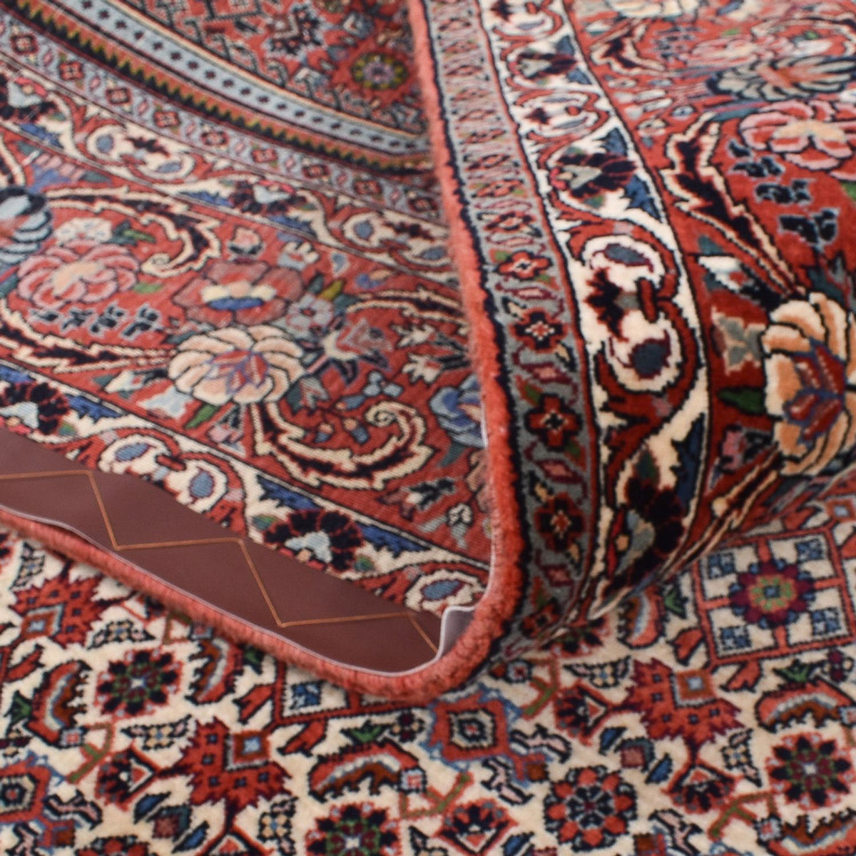 Tapis persan - Bidjar - 305 x 198 cm - rouille