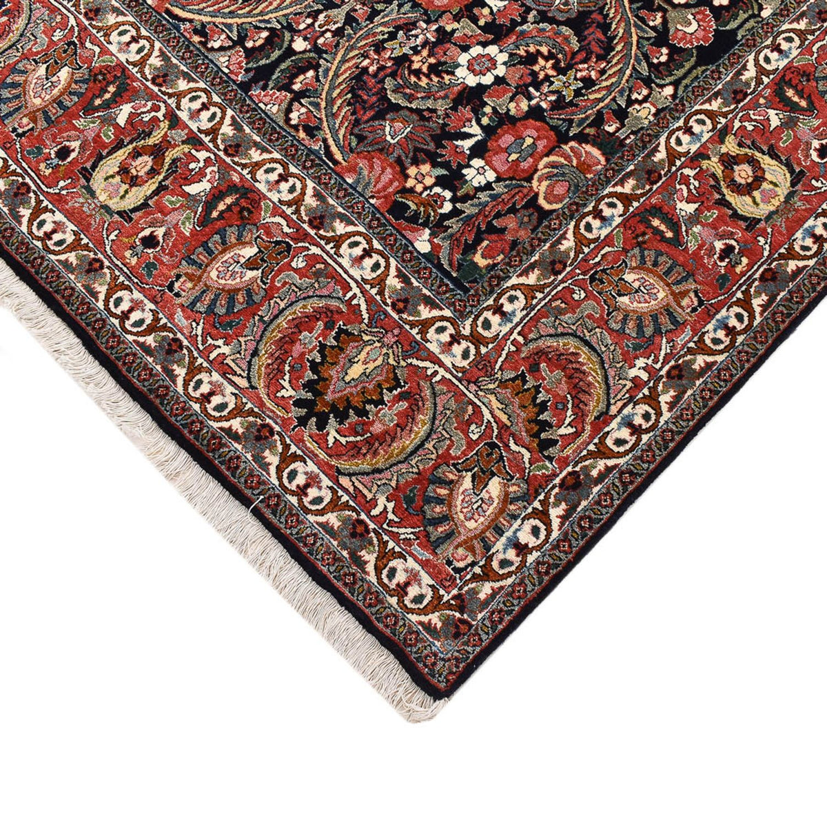 Tapis persan - Bidjar - 248 x 211 cm - rouille
