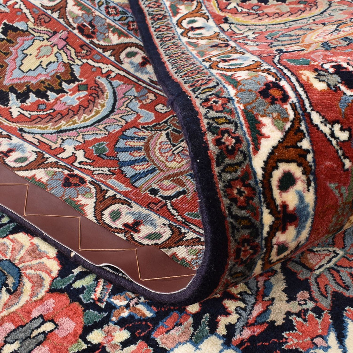 Tapis persan - Bidjar - 248 x 211 cm - rouille