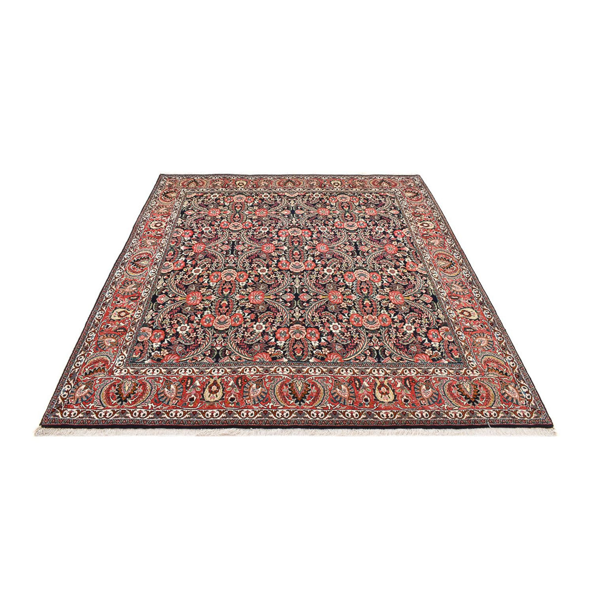Tapis persan - Bidjar - 248 x 211 cm - rouille