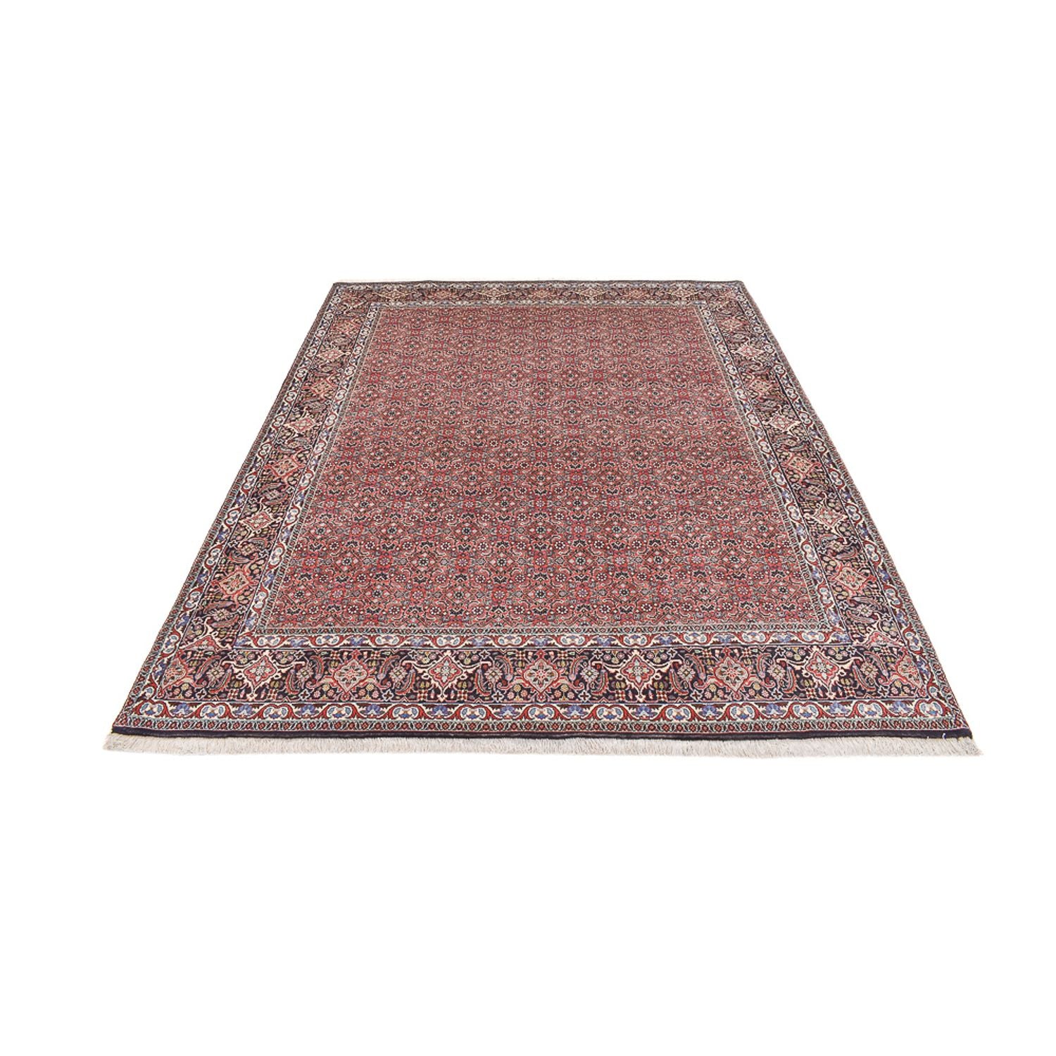 Tapis persan - Bidjar - 244 x 204 cm - rouille