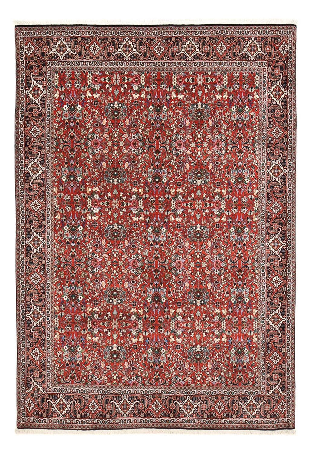 Tapis persan - Bidjar - 297 x 206 cm - rouge