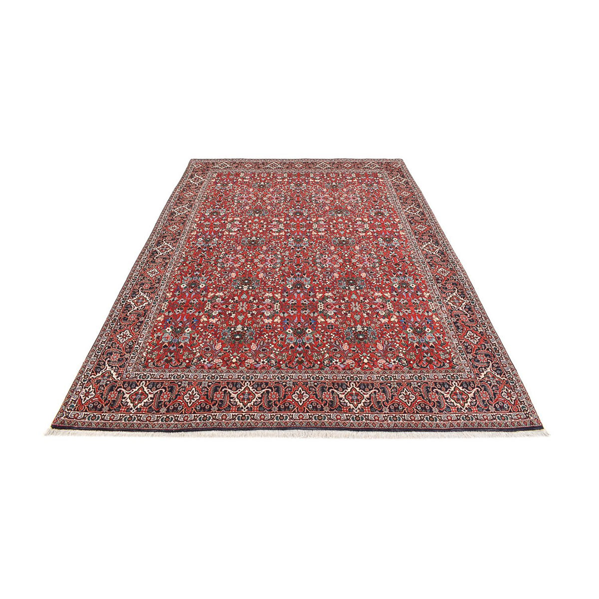 Tapis persan - Bidjar - 297 x 206 cm - rouge