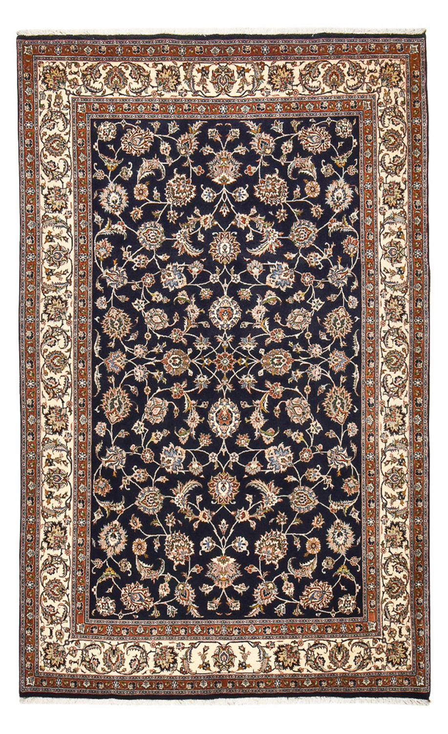 Tapis persan - Classique - 310 x 195 cm - bleu foncé