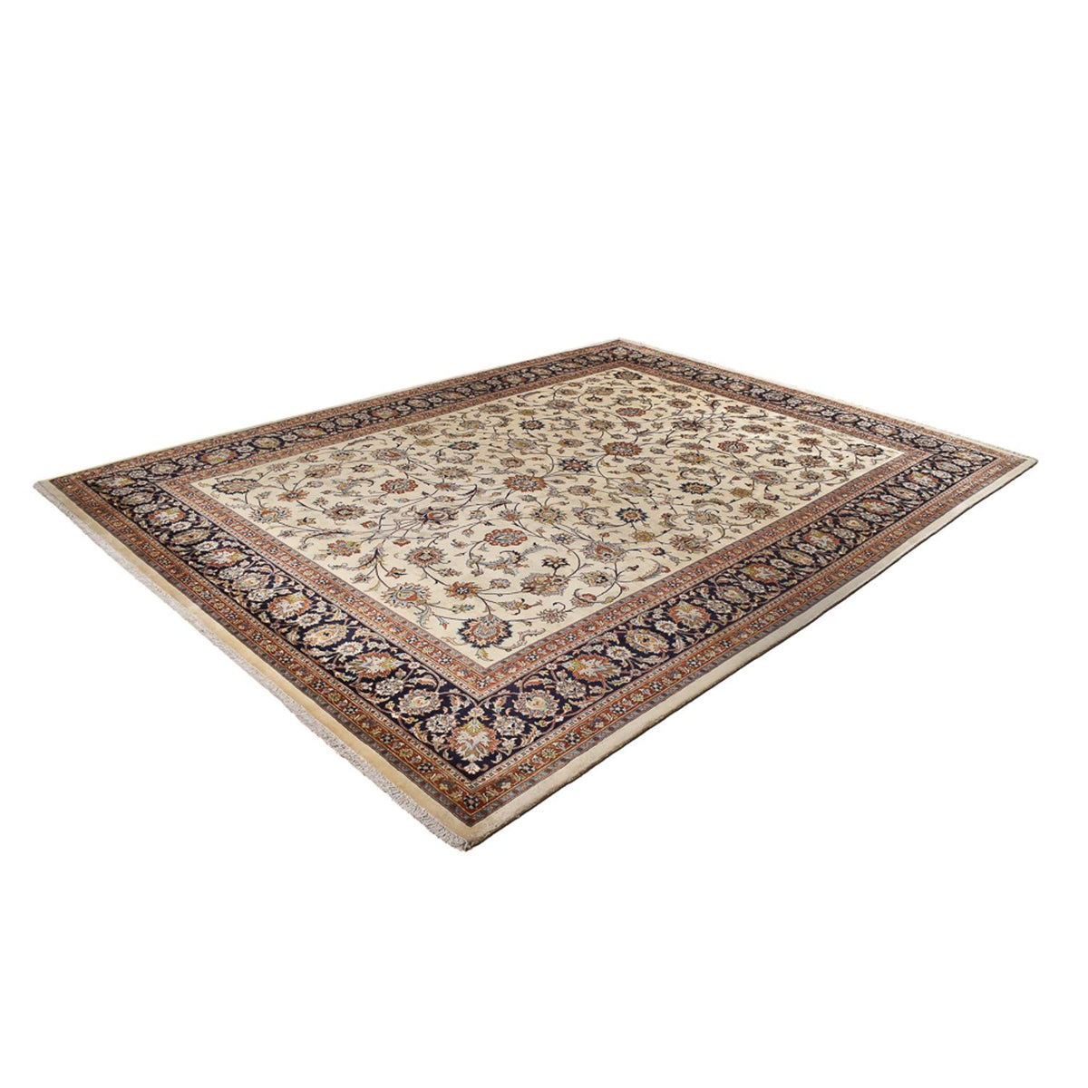 Tapis persan - Classique - Royal - 398 x 296 cm - crème