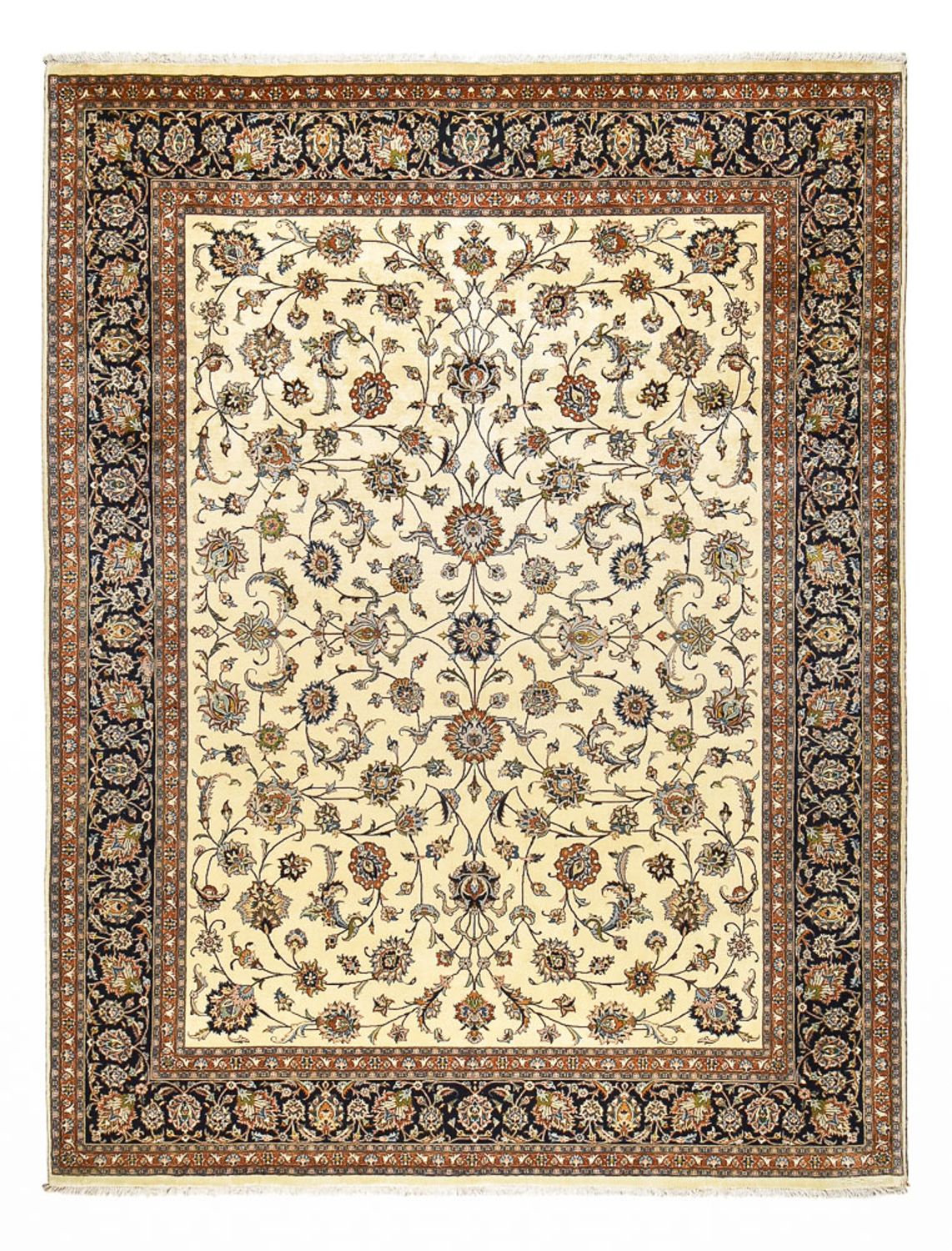 Tapis persan - Classique - Royal - 393 x 288 cm - crème